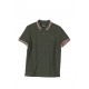 Lotto - Polo L73 - Col. Green Tea / Orange 805