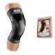 McDavid - Ginocchiera 6300 Dual Compression Knee Sleeve - Col. Nero