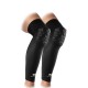 McDavid - Ginocchiera Pallavolo + Compressione 6452 - TEFLX Dual Density Volley KneePads - Col. Nero